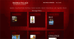 Desktop Screenshot of manrajpalace.com